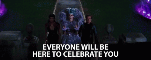 Everyone Will Be Here To Celebrate You Victory GIF - Everyone Will Be Here To Celebrate You Victory Champion GIFs