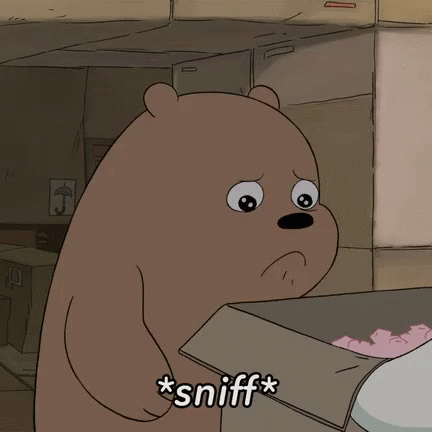 Sad Sniff GIF - Sad Sniff Bear GIFs