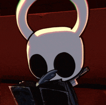 a cartoon of a knight reading a book in a dark room