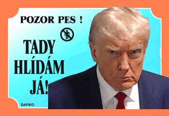 Trump Mugshot Tady Hlidam Ja GIF - Trump Mugshot Tady Hlidam Ja GIFs