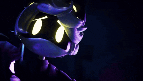 a purple background with a few lines of light coming out of it