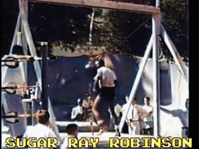 Sugar Ray Robinson Training GIF - Sugar Ray Robinson Ray Robinson Sugar Ray GIFs