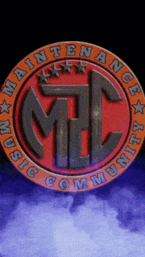 a logo for the maintenance music community is shown