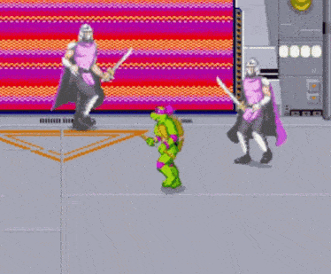 Shredder Boss GIF - Shredder Boss Turtles Game GIFs