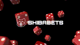 a bunch of red dice are falling with the word shibabets on a black background