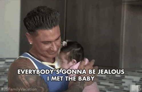 I Met The Baby Gonna Be Jealous GIF - I Met The Baby Gonna Be Jealous Everybody Is Jealous GIFs