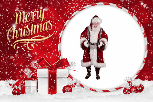 Merry Christmas Gif Happy Holidays GIF - Merry Christmas Gif Happy Holidays Santa Claus GIFs