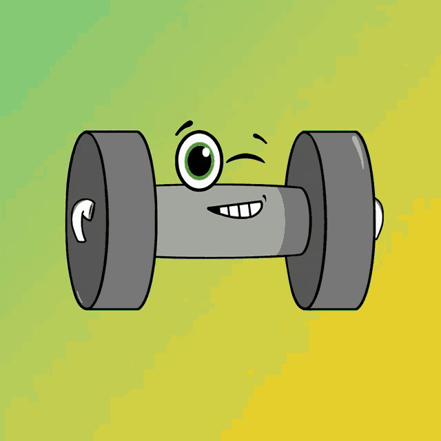 jockey gym logo on a blue background with a shadow