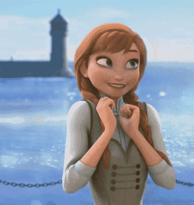 A GIF - Frozen Anna Excited GIFs
