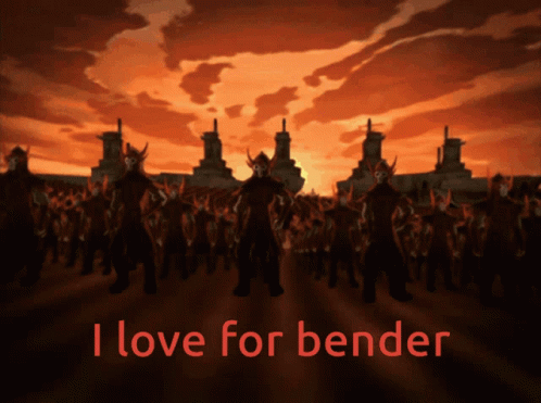 Fireman I Love For Bender GIF - Fireman I Love For Bender Fire Nation GIFs