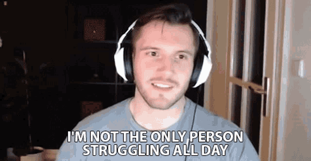 Im Not The Only Person Struggling All Day János Gerasch GIF - Im Not The Only Person Struggling All Day János Gerasch Ahmed Aldoori GIFs