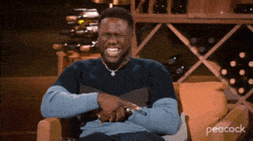 Laughing Kevin Hart GIF