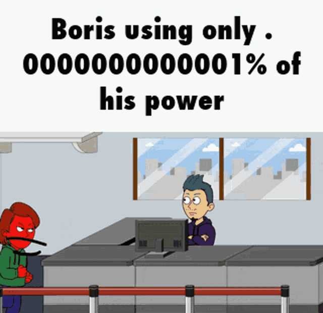 Boris Literally Solos Everyone Except Shaggy GIF - Boris Literally Solos Everyone Except Shaggy GIFs