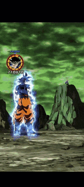 Goku Ui Super Attack Dokkan GIF - Goku Ui Super Attack Dokkan GIFs