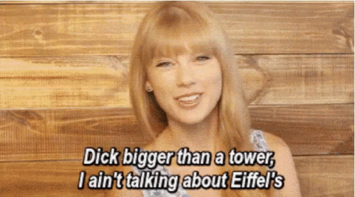 Taylor Swift Dick GIF - Taylor Swift Dick Tower GIFs