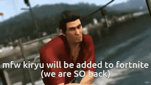 Yakuza Kazuma Kiryu GIF