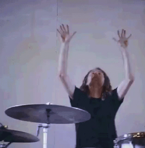 Hand Up Arms Up GIF - Hand Up Arms Up Smiling GIFs