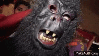 Gorilla Mask GIF - Gorilla Mask GIFs