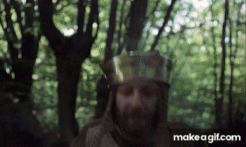 Monty Python And The Holy Grail King Arthur GIF - Monty Python And The Holy Grail King Arthur Black Knight GIFs