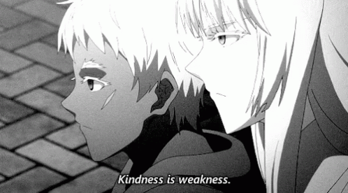 Jormungand GIF - Anime Kindness Weakness GIFs