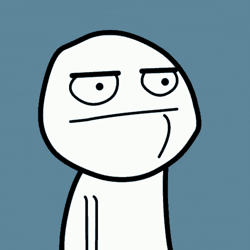 a cartoon character with a lot of middle fingers coming out of his face