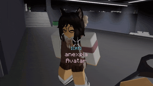 a girl in a video game with the name anexpia avatar on the bottom