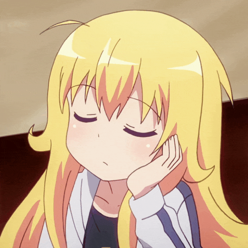 a close up of a girl with her eyes closed