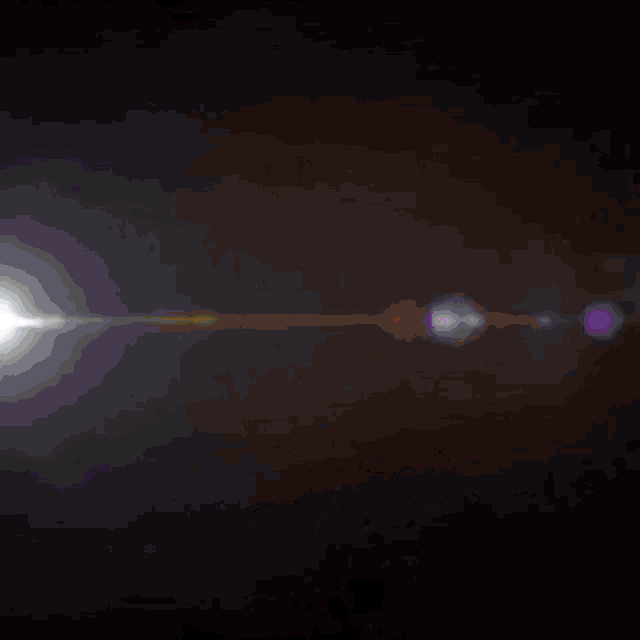 a purple background with a white light coming out of the center