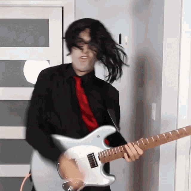 Playing The Guitar Steve Terreberry GIF - Playing The Guitar Steve Terreberry Guitarist GIFs
