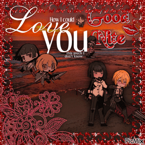 a poster that says ' how i could love you this much i don 't know ' on it