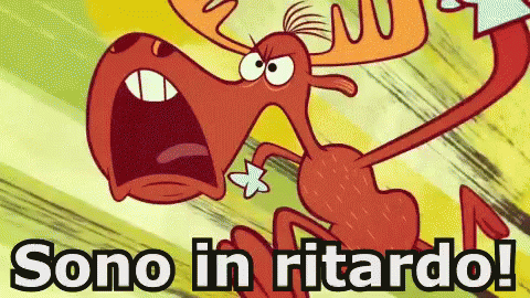 Alce Ritardo Correre Sono In Ritardo Animale GIF - Deer Late Running GIFs