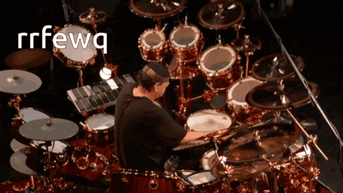 Neil Peart Rush GIF - Neil Peart Rush Drums GIFs