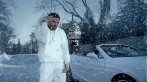 Driving In Snow Drake GIF - Driving In Snow Drake GIFs