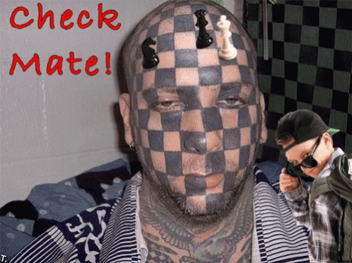 Check Mate Deal With It GIF - Check Mate Deal With It Tattoo GIFs