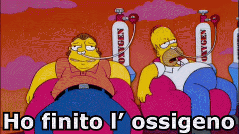Bombola Ossigeno Respirare Homer Simpson GIF - Cylinder Oxygen Breathe GIFs
