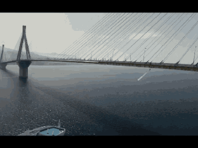 a large bridge over a body of water