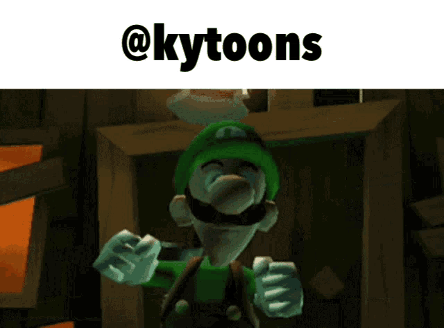 a picture of a video game character with the words @kytoons above him