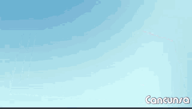 a cancunsa logo is displayed on a blue background