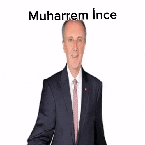 a man in a suit and tie with the words muharrem kalin on the bottom