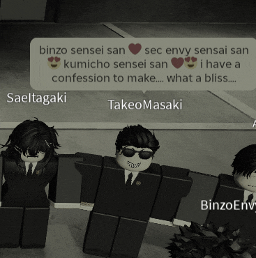 binzo sensei san sec envy sensei san kumicho sensei san i have a confession to make what a bliss...