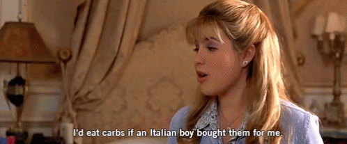 Carbs GIF - Italy Kate Sanders Eat GIFs