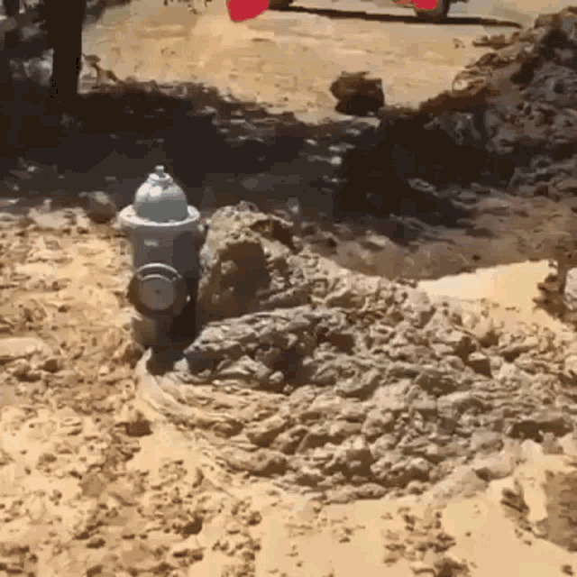 Hydrant Mud GIF - Hydrant Mud Explode GIFs