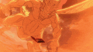 a drawing of a dragon with wings and a book