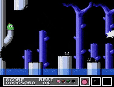 a video game screen shows a score of 006845