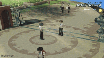 a screenshot of a video game that says after school next to a boy