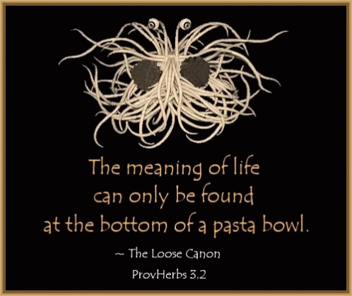 Meaning Of Life Fsm GIF - Meaning Of Life Fsm Spaghetti GIFs