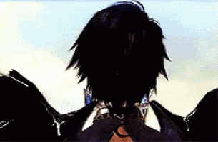 the back of a person 's head with a crown on it