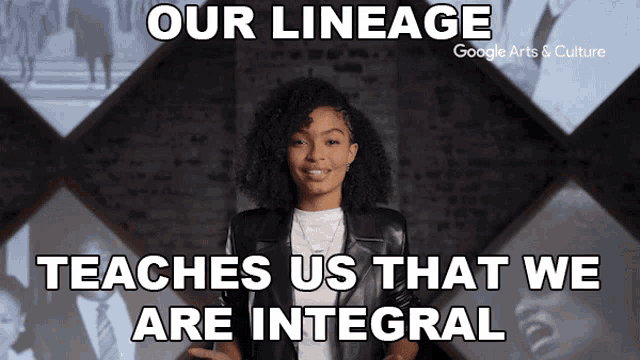 Our Lineage Teaches Us That We Are Integral Yara Shahidi GIF - Our Lineage Teaches Us That We Are Integral Yara Shahidi Black Renaissance GIFs