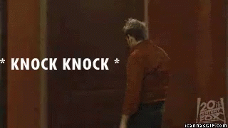 Reality Check Knock Knock GIF - Reality Check Knock Knock Whos There GIFs