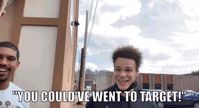 a man says you could ve went to target